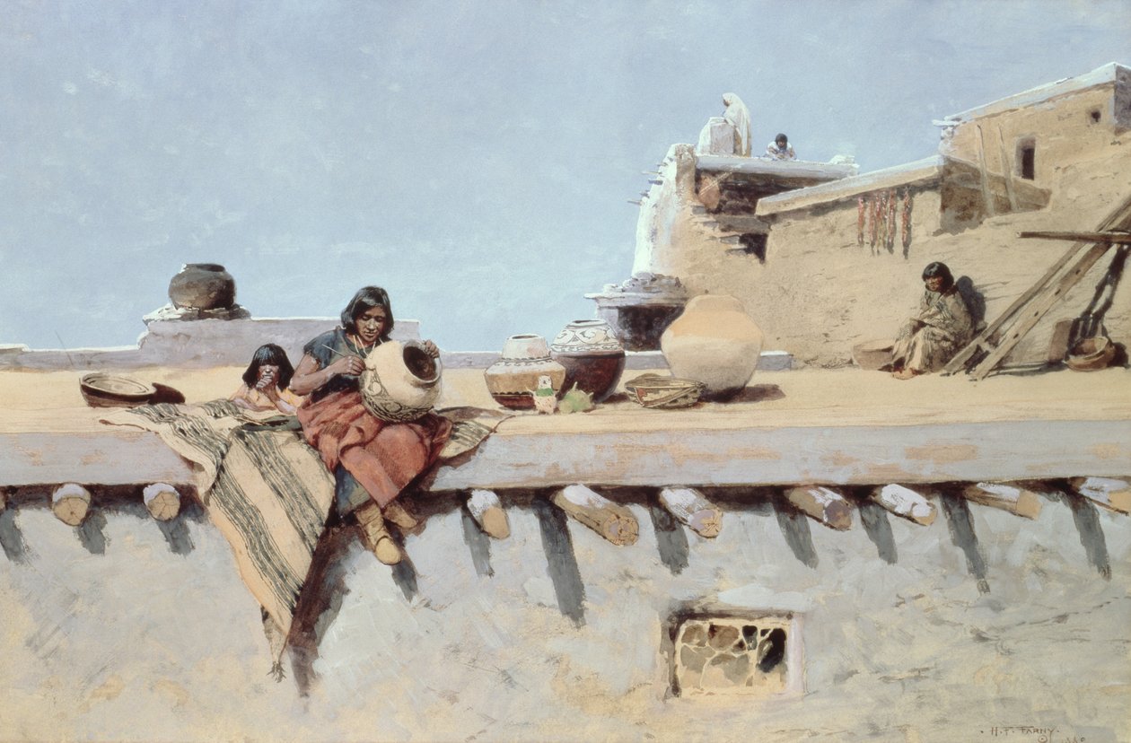 Malířské hrnce, 1880 od Henry Francois Farny