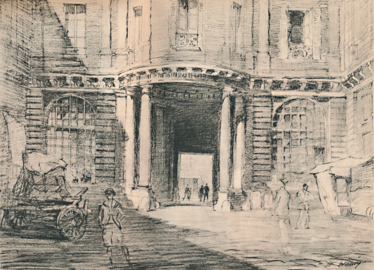 Dvojité lemované opuštěnými paláci, c1927, 1927 od Henry Franks Waring