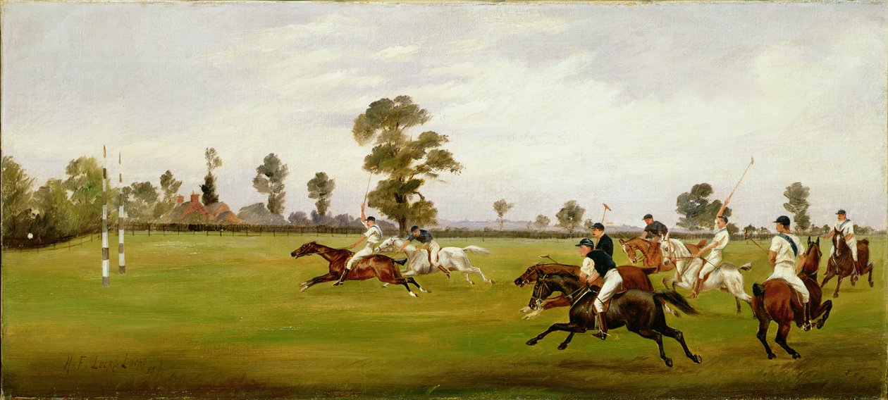 Polo, 1893 od Henry Frederick Lucas Lucas