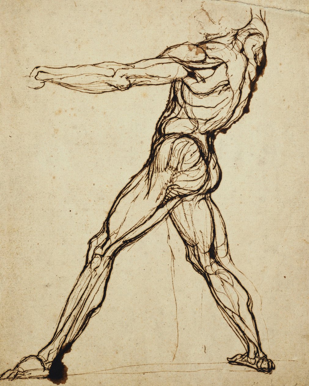 Nahé házení, od Johann Heinrich Füssli