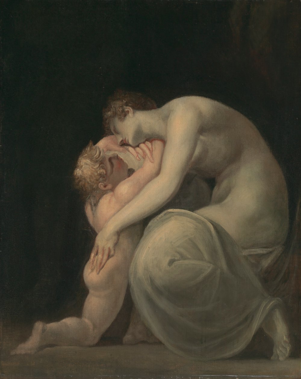 Tekemessa a Eurysakes od Johann Heinrich Füssli