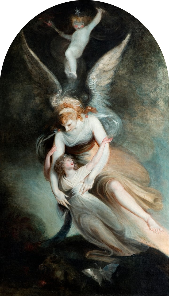 Apoteóza Penelope Boothby, 1792 od Johann Heinrich Füssli