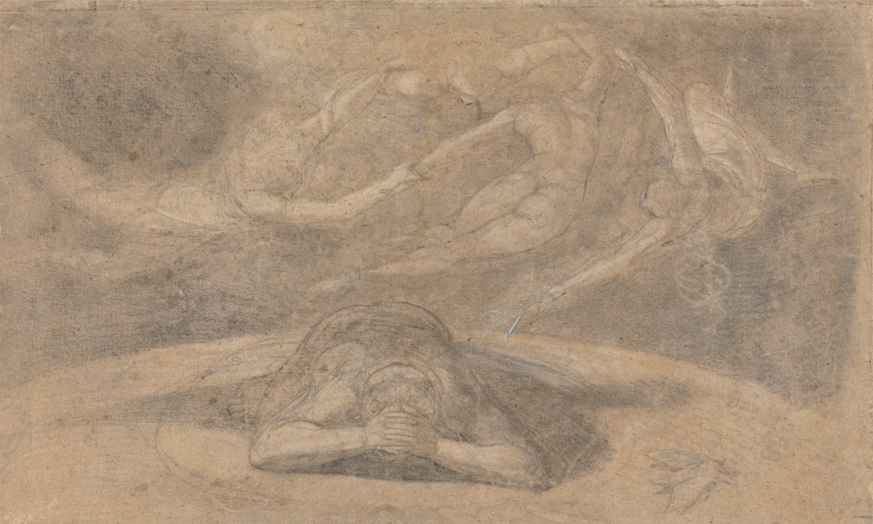 Selský sen, Ztracený ráj, Kniha 1, 781-8 od Johann Heinrich Füssli