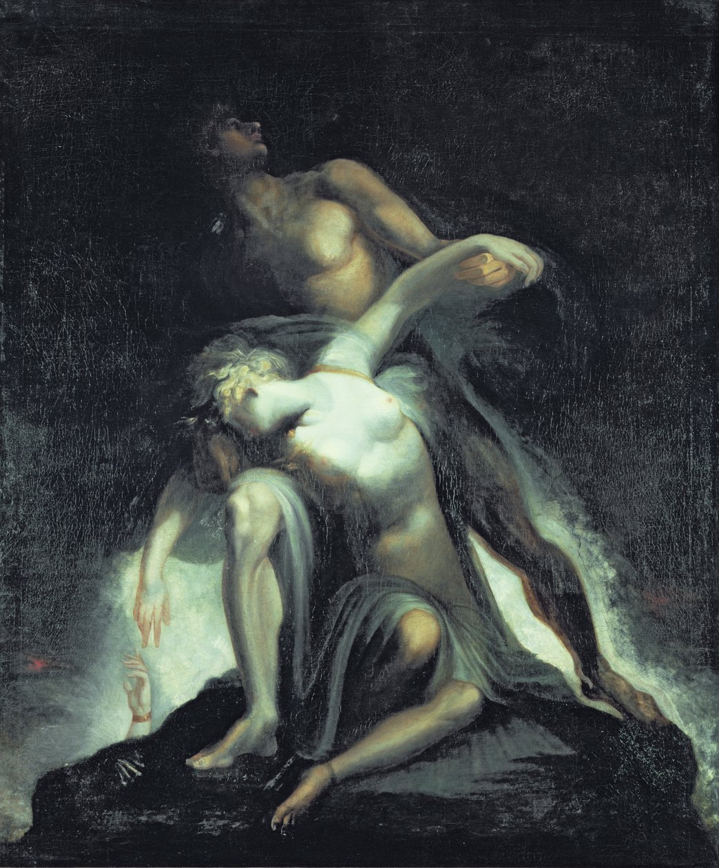 Vize potopy ze Ztraceného ráje od Johna Miltona (1608-74) od Johann Heinrich Füssli