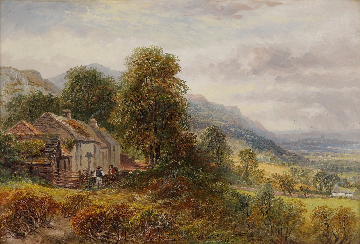 Bryngoleu Llanfairfechan, 1878 od Henry Harris Lines