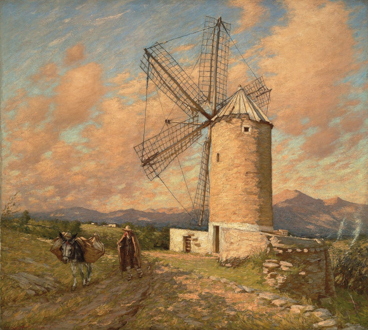 Španělský mlýn, od Henry Herbert La Thangue
