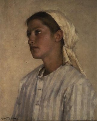 Portrét dívky od Henry Herbert La Thangue