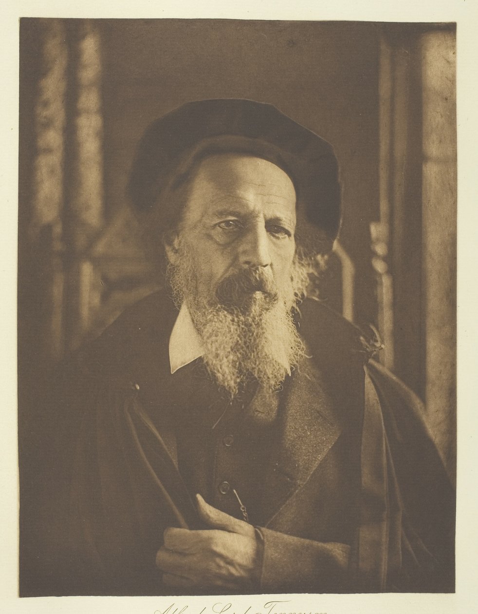 Alfred, lord Tennyson od Henry Herschel Hay Cameron