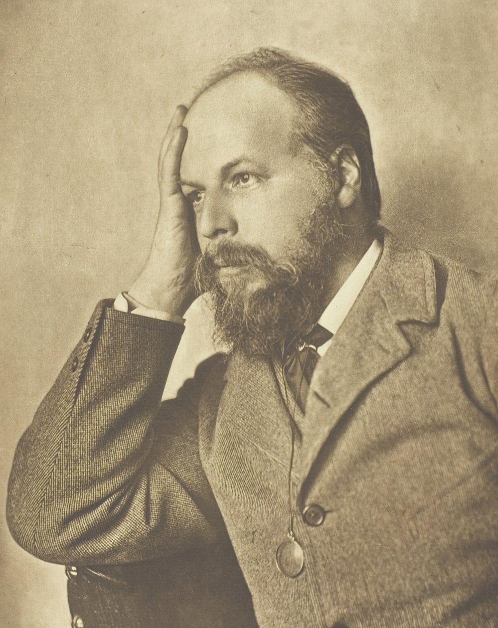 Hallam, Lord Tennyson, c. 1893. od Henry Herschel Hay Cameron