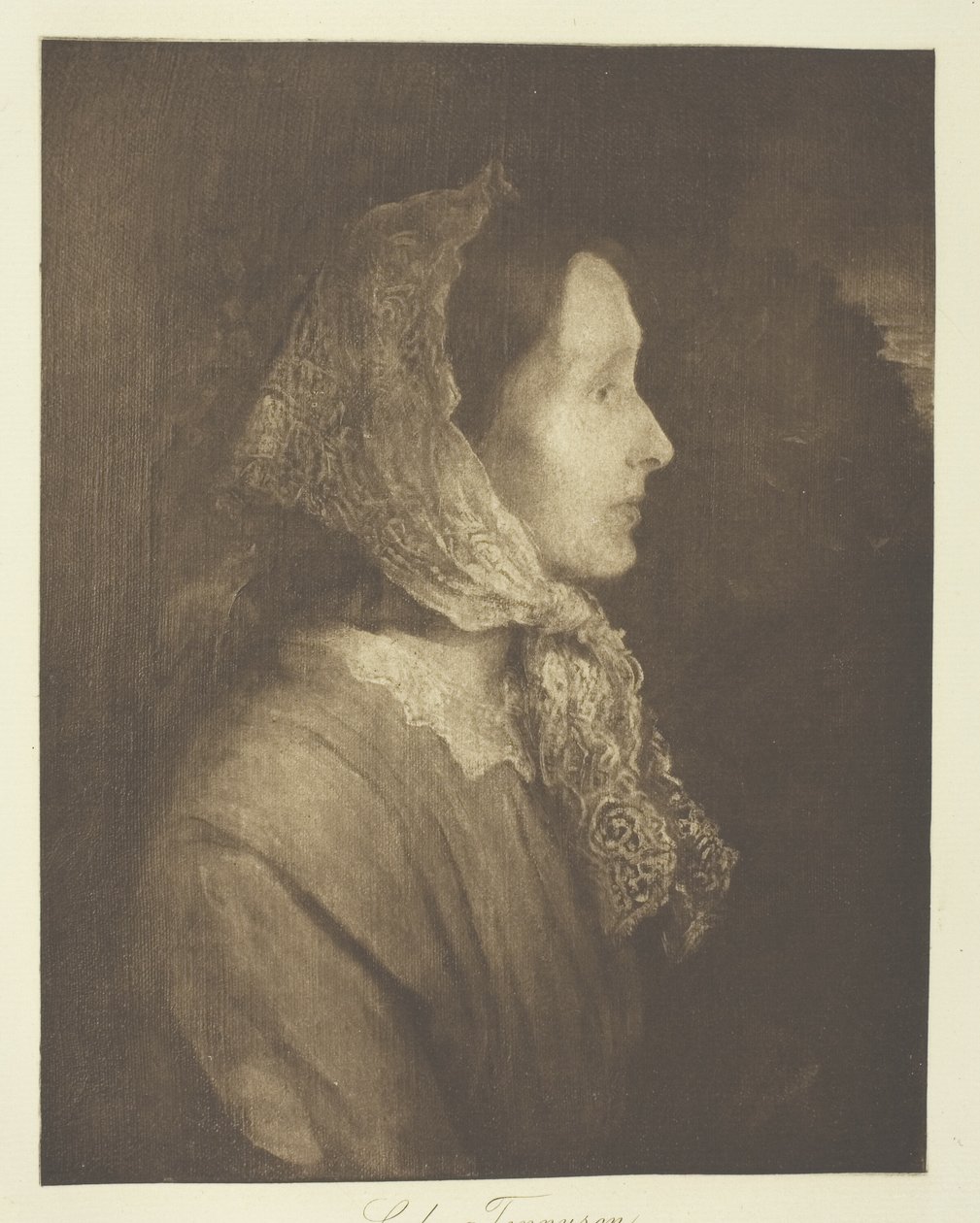 Lady Tennysonová od Henry Herschel Hay Cameron