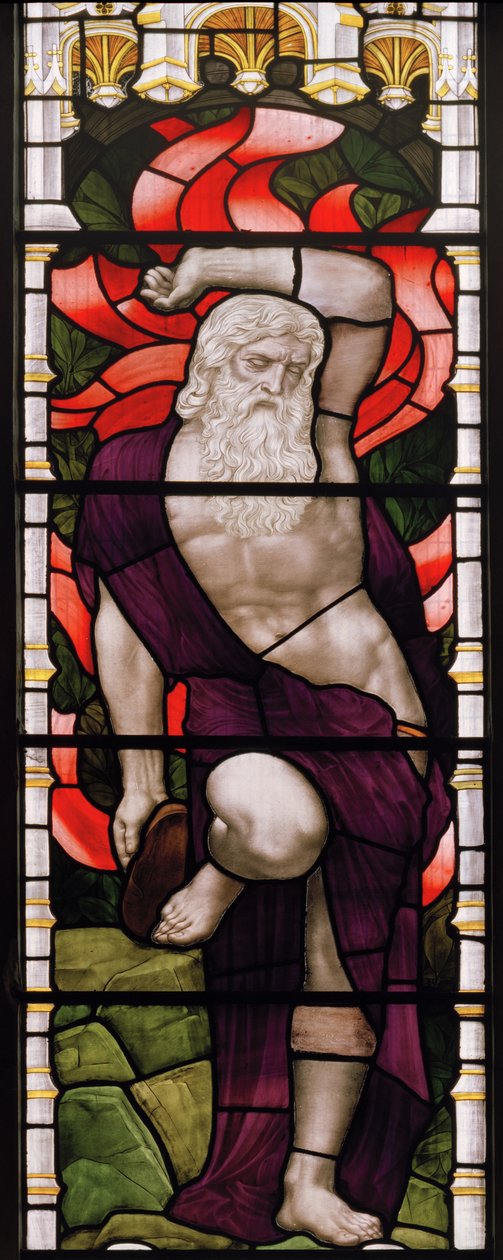 Evesham, All Saints, James Powell & Sons, Henry Holiday, Moses, 1882 od Henry Holiday