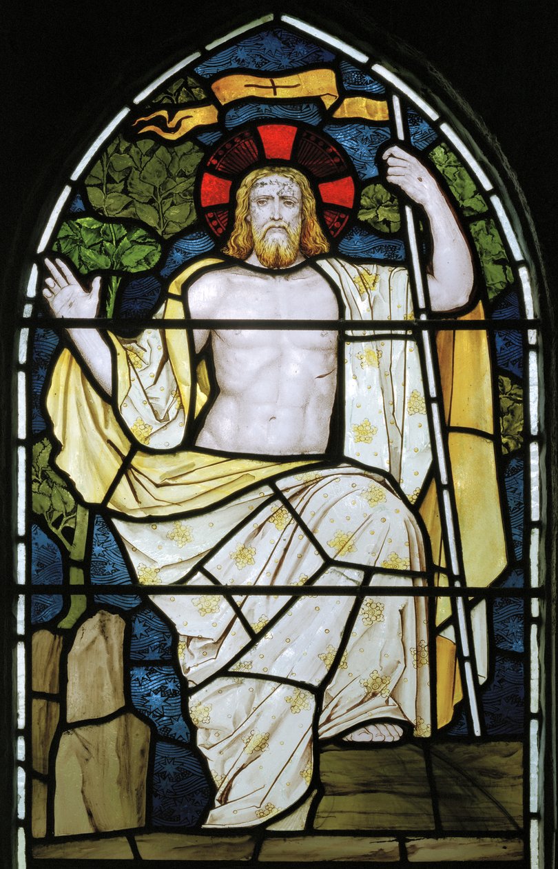 Vzkříšený Kristus, kolem roku 1875 od Henry Holiday