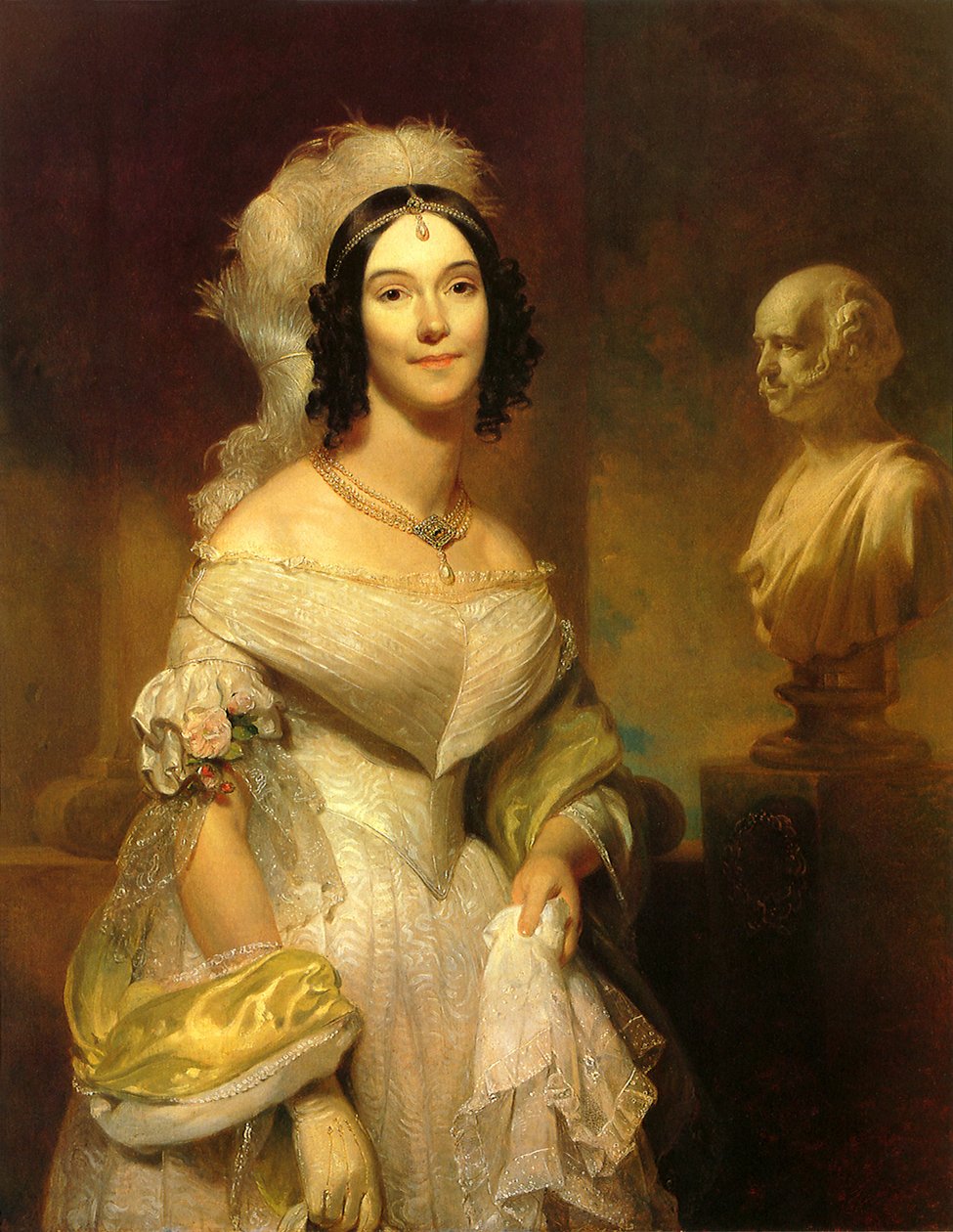 Angelica Singleton Van Buren od Henry Inman