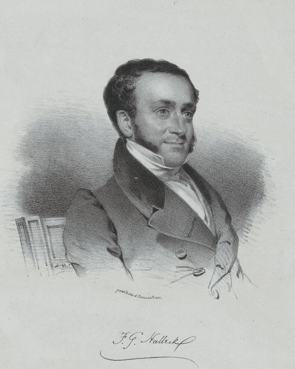 Fitz-Greene Halleck od Henry Inman