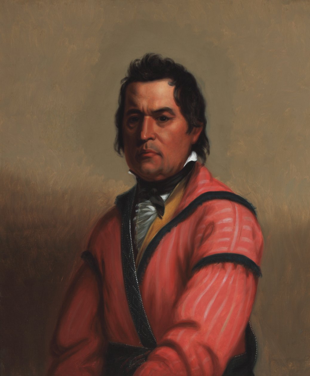 John Stidham, Eolo (Creek) 1831 (olej na plátně) od Henry Inman