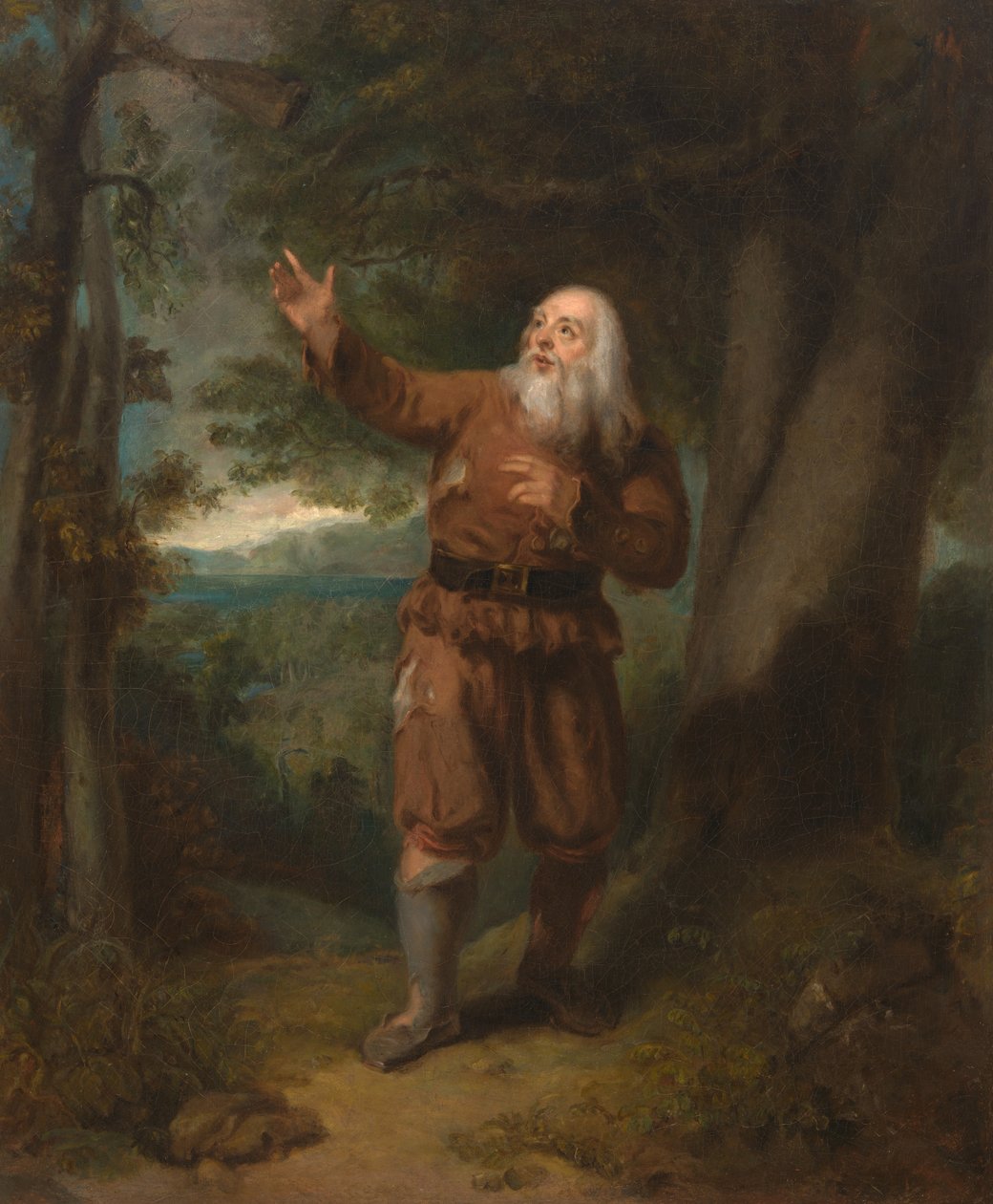 Pan Hackett v roli Ripa Van Winklea od Henry Inman