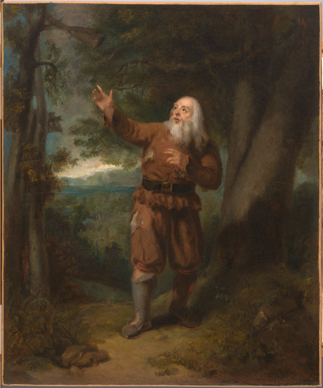Pan Hackett, v postavě Ripa Van Winkla, c. 1832. od Henry Inman