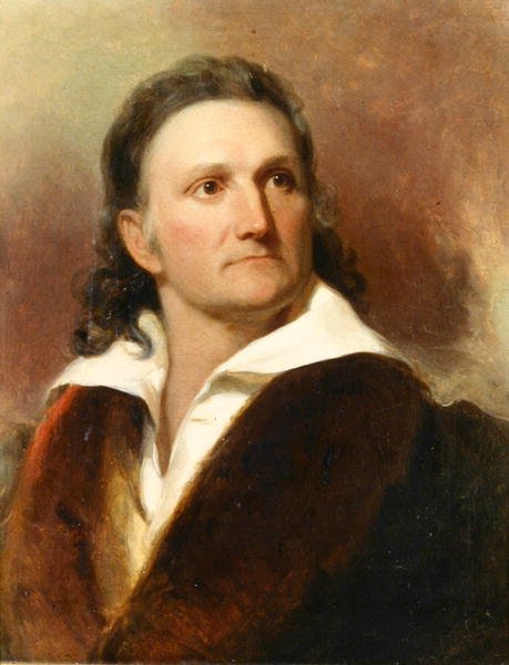 Portrét J.J. Audubon (1785-1851) c.1833 (wc na papíře) od Henry Inman