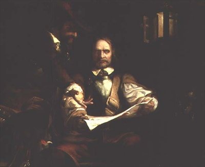 Osudný dopis Karla I od Henry James Townsend