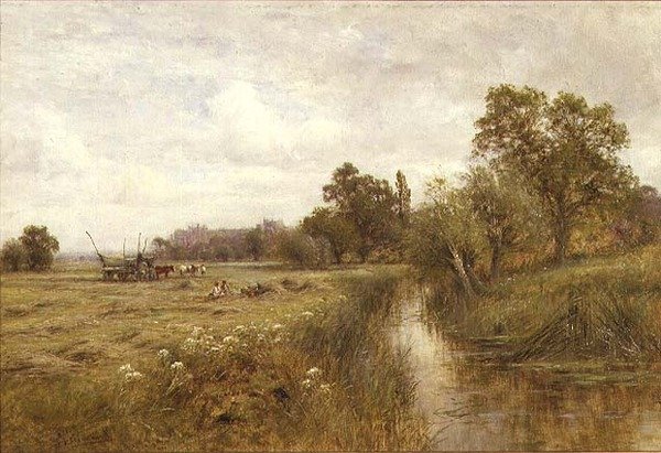 Poblíž Arundel, West Sussex od Henry John Kinnaird