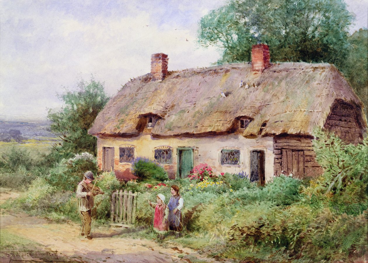 Šumař (akvarel) od Henry John Sylvester Stannard