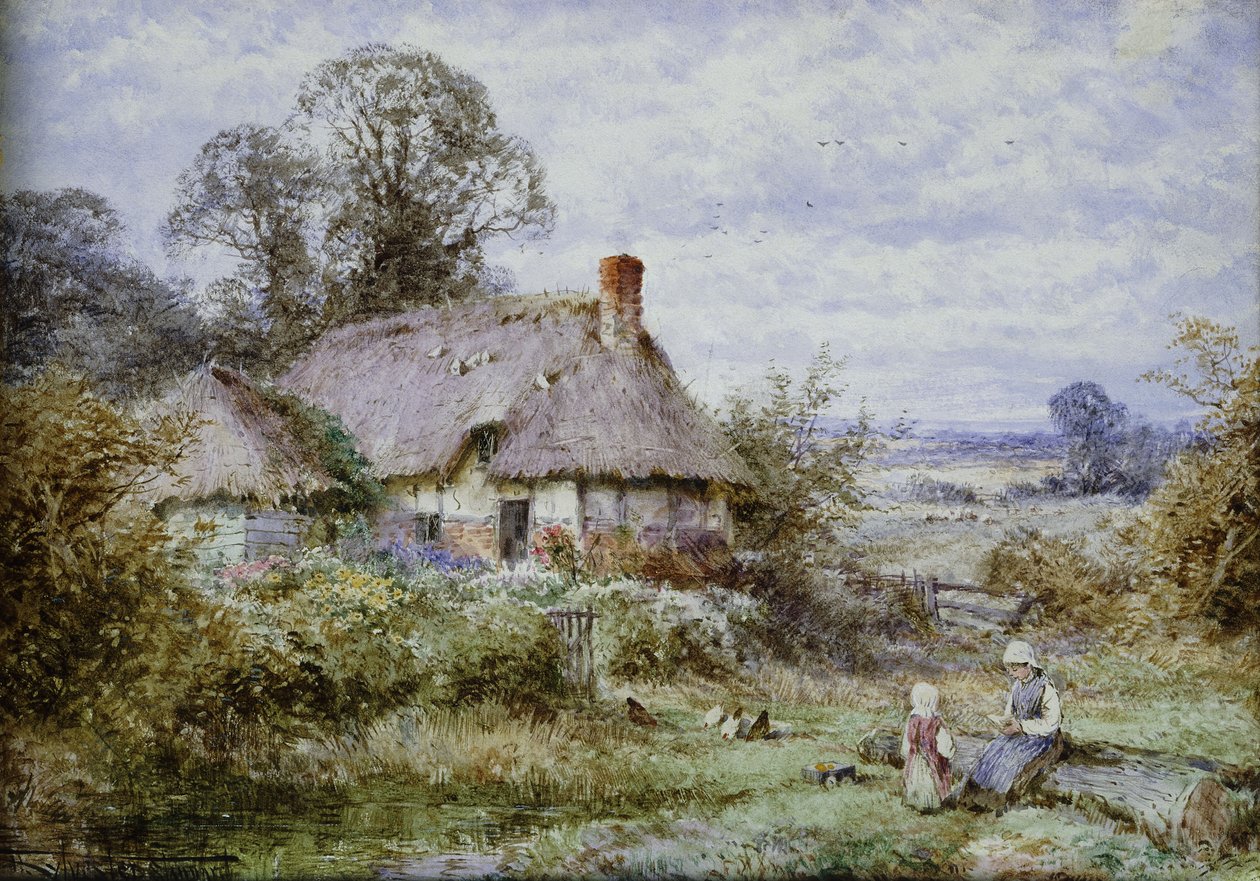 Lekce v přírodě od Henry John Sylvester Stannard