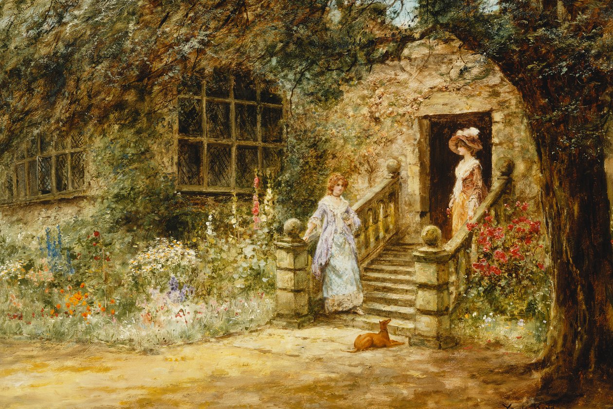 Elegantní rozhovor, od Henry John Yeend King