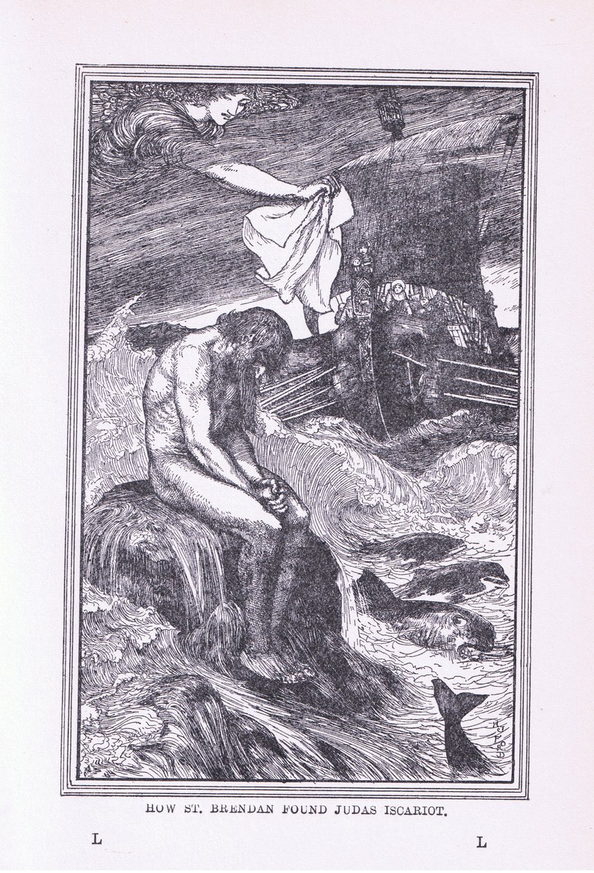 Jak svatý Brendan našel Jidáše Iškariotského, 1912 od Henry Justice Ford