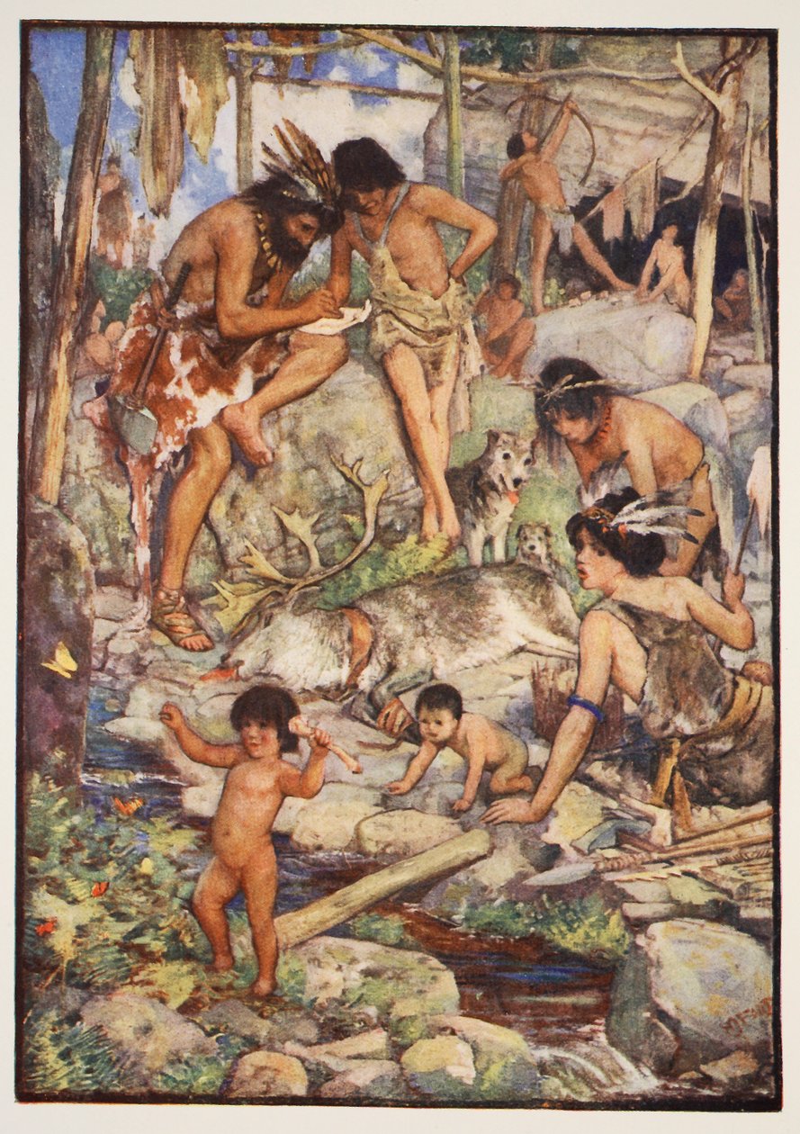 The Cave People, ilustrace z 