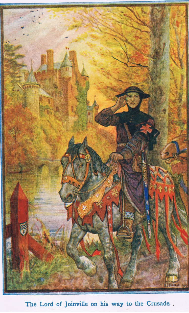 Lord of Joinvile na cestě ke křížovým výpravám od Henry Justice Ford