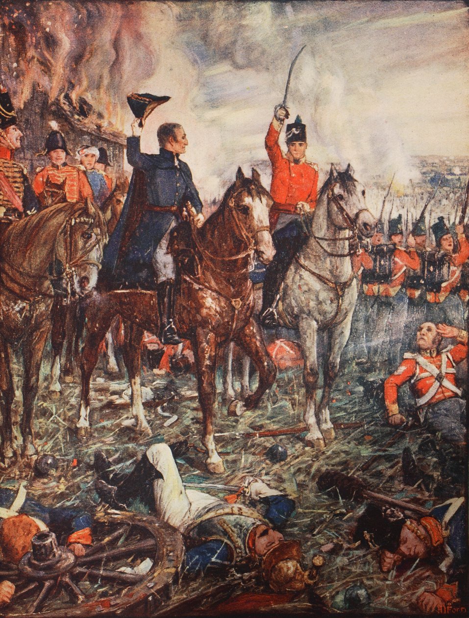 Waterloo, 19:00, 18. června od Henry Justice Ford