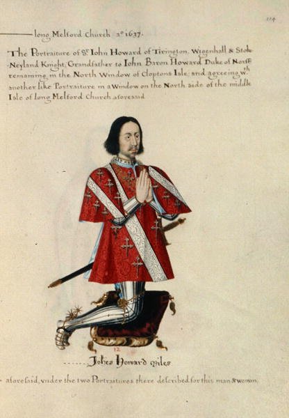 Sir John Howard z Tirington, Wigenhall a Stoke Nayland Knight od Henry Lilly