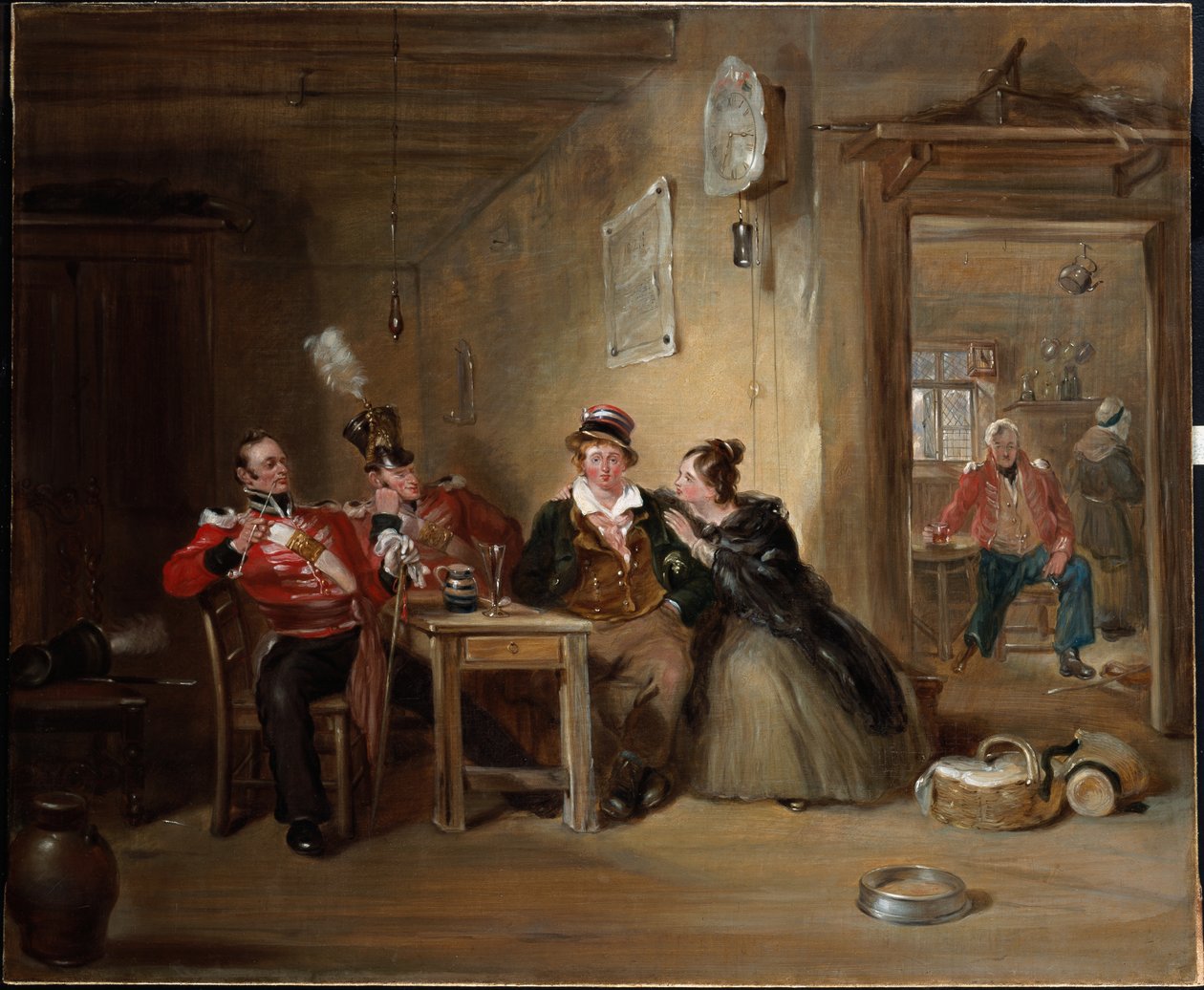 The Recruit, circa 1830 od Henry Liverseege
