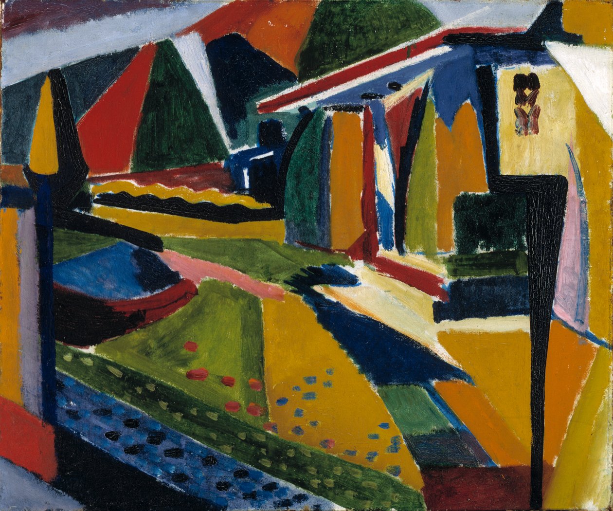 Abstraktní krajina, 1915-1916. od Henry Lyman Saÿen