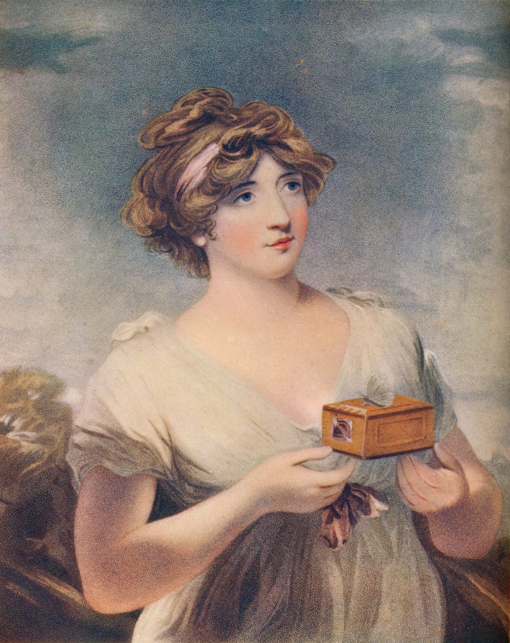 Psyché, c19. století od Henry Meyer