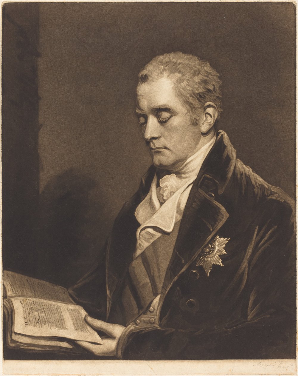 Earl Spencer od Henry Meyer after John Hoppner