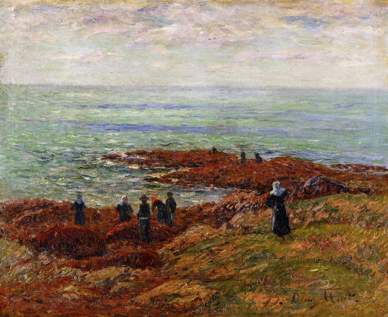 Bretonské pobřeží; Bretonské pobřeží, od Henry Moret