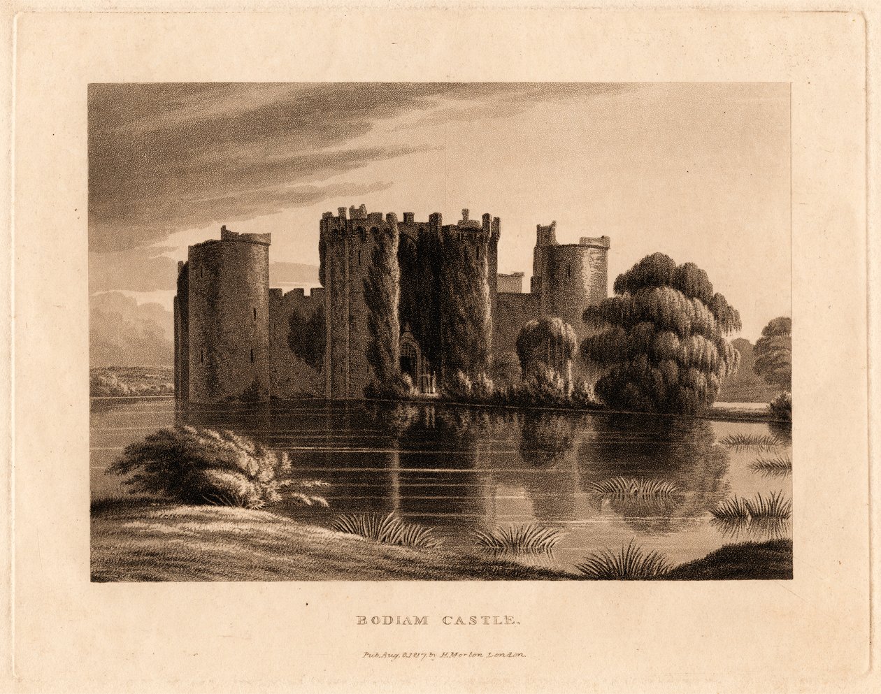 Hrad Bodiam od Henry Morton