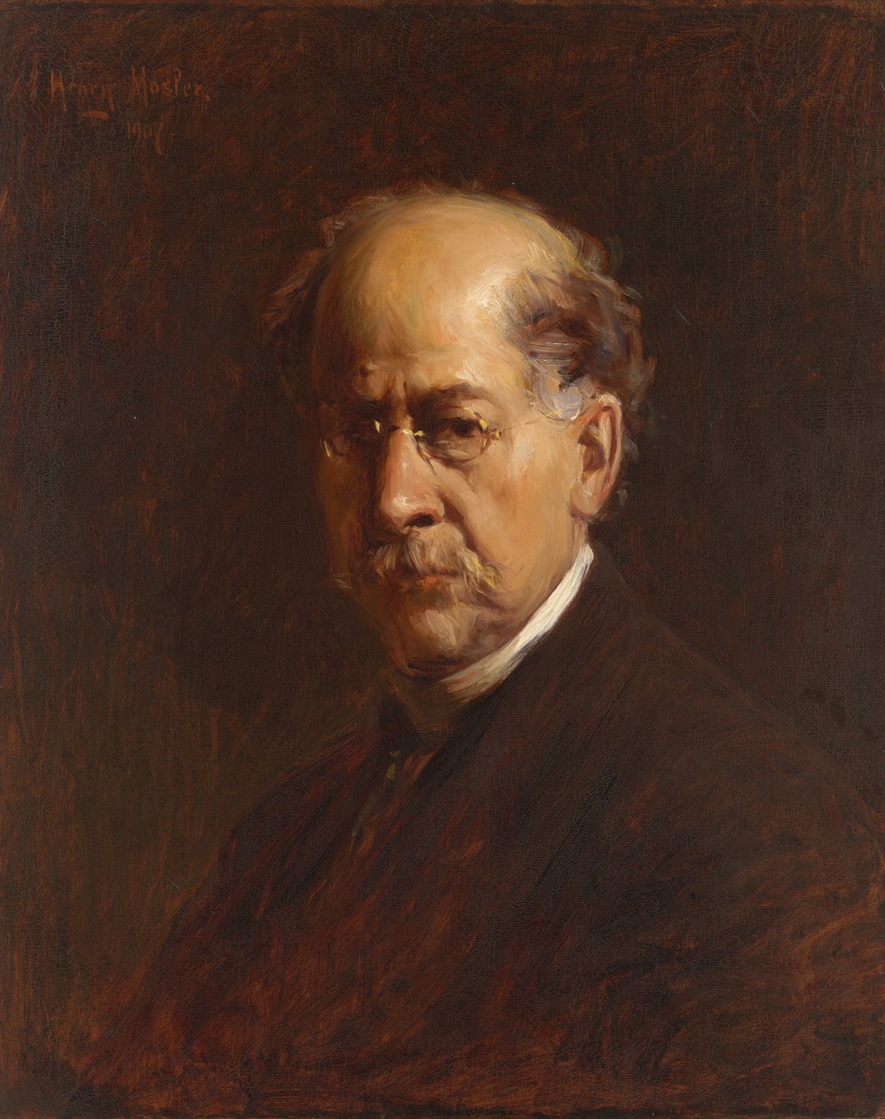 Henry Mosler Autoportrét, 1907. od Henry Mosler