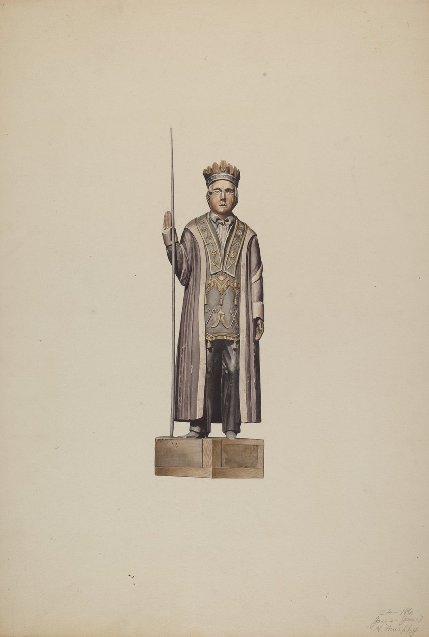 Pamětní postava od Henry Murphy
