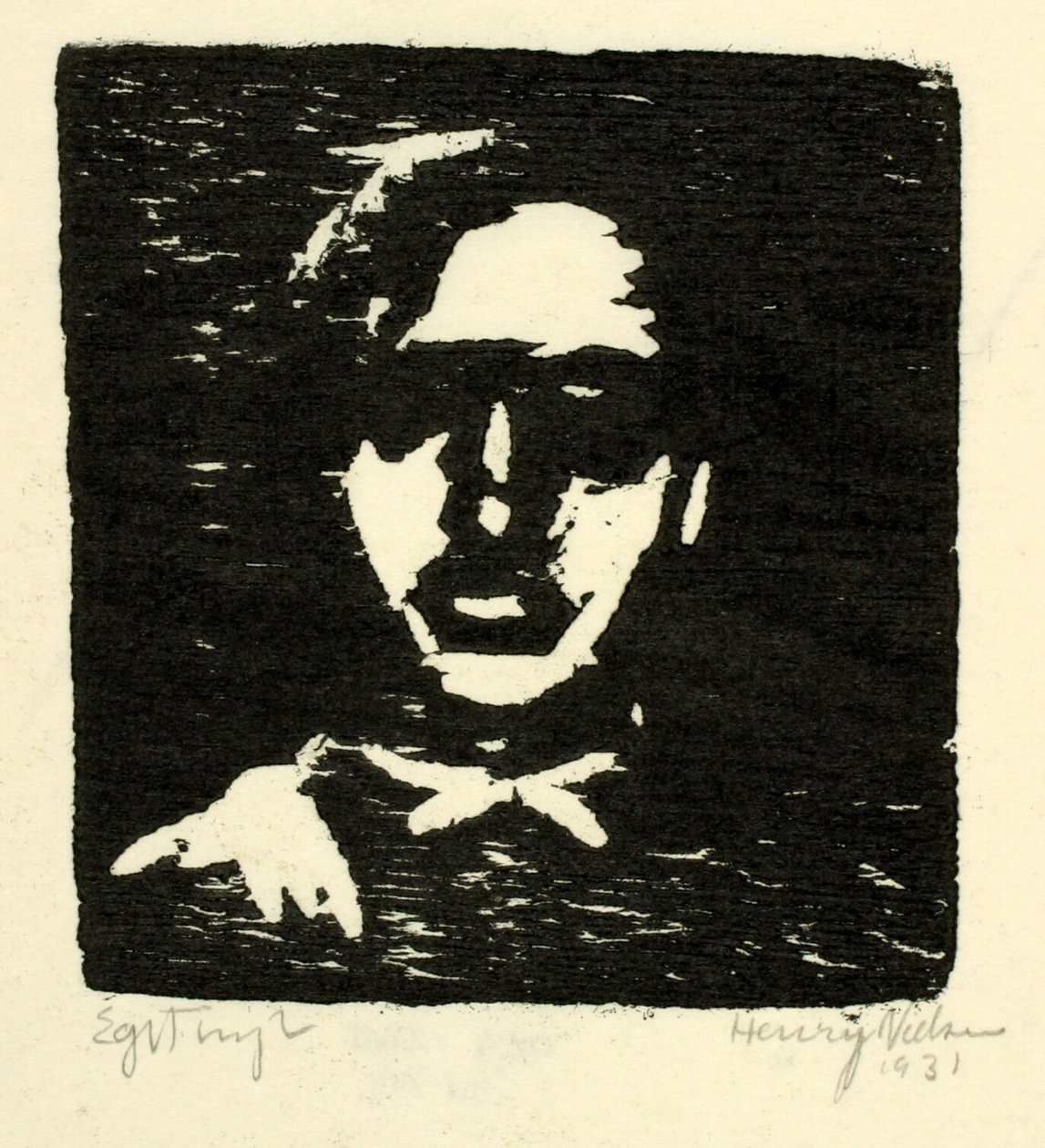 Mužský portrét od Henry Nielsen