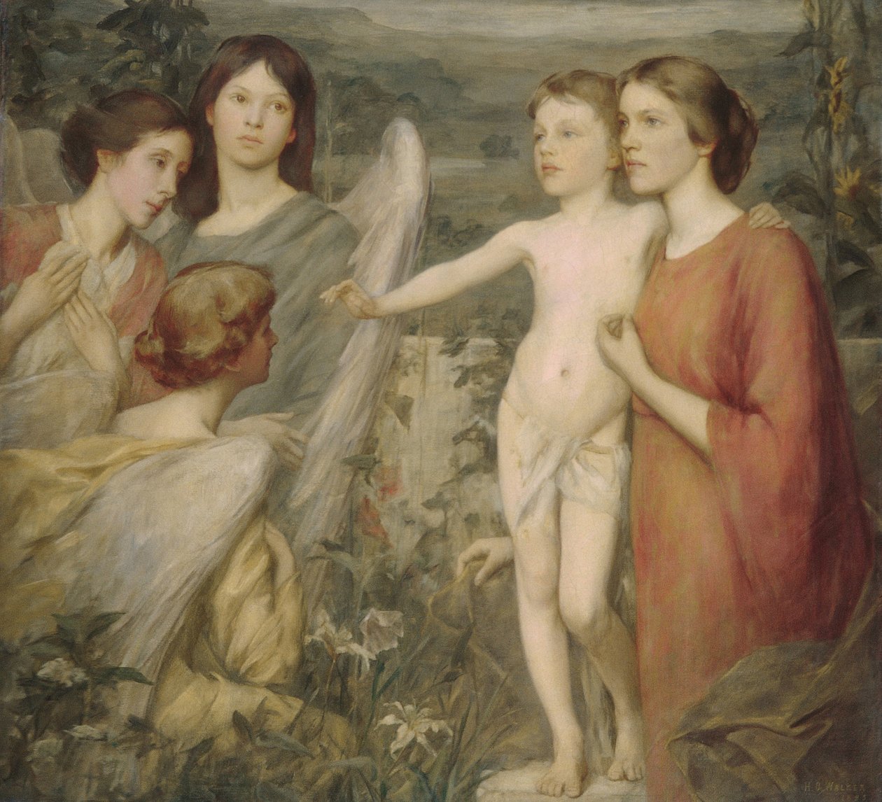Ranní vize, 1895 od Henry Oliver Walker