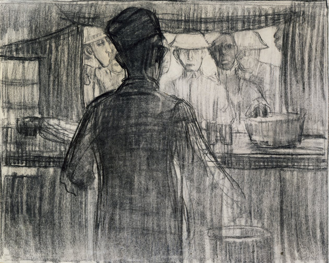 Jídelna A.R.C., 1. světová válka od Henry Ossawa Tanner