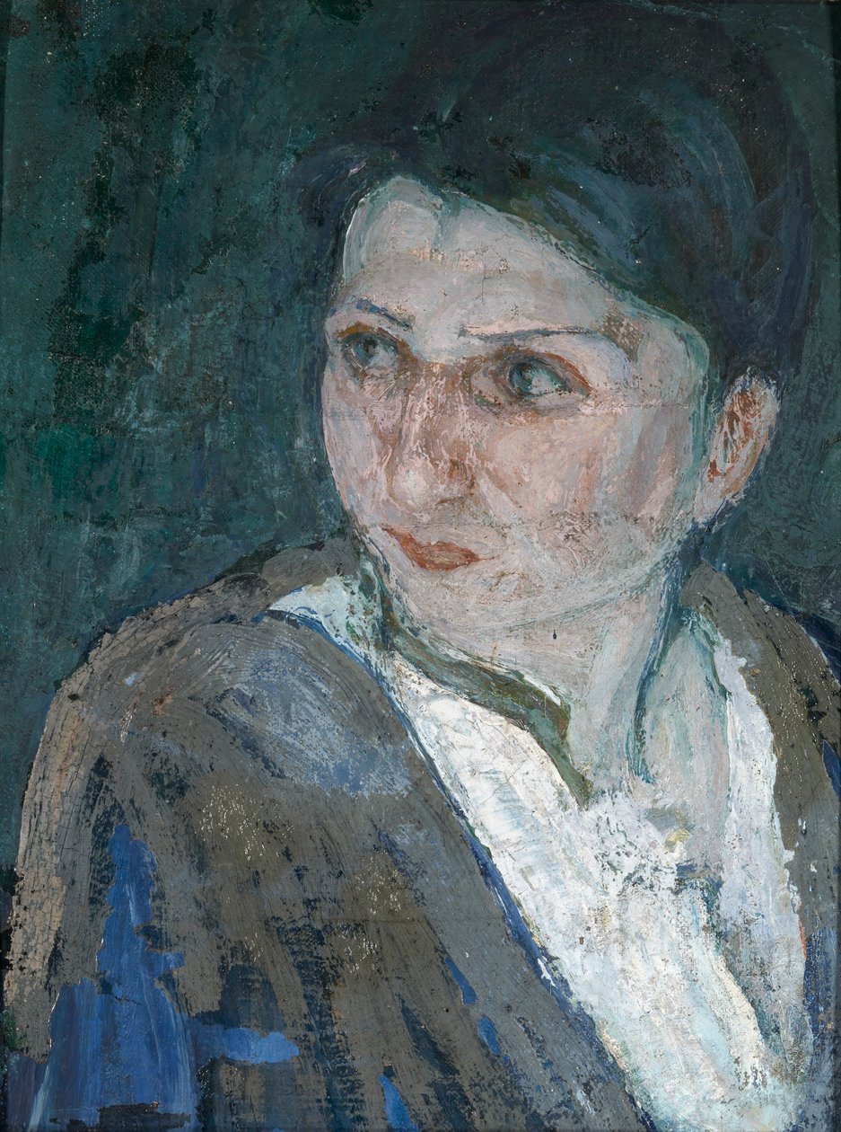 Hlava ženy v Jeruzalémě od Henry Ossawa Tanner