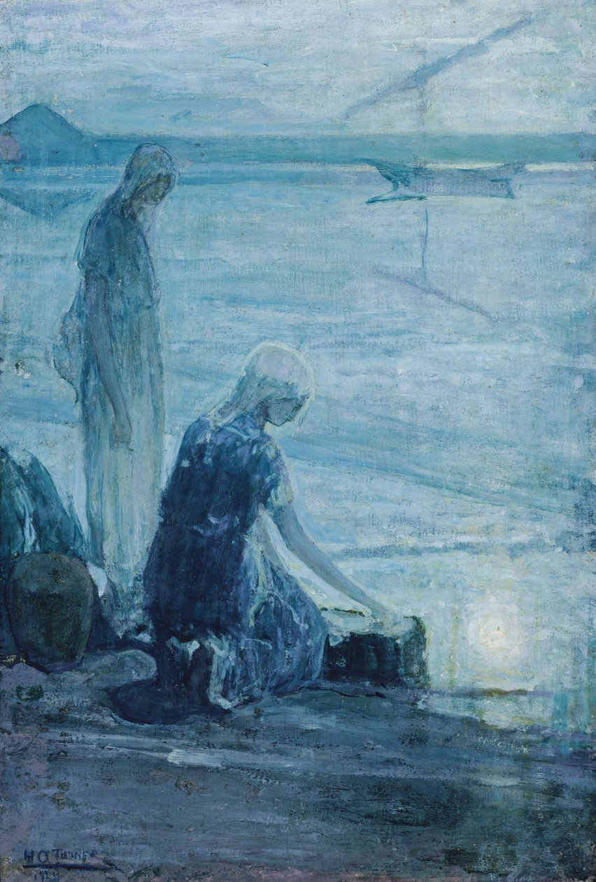 Mojžíš v býčích houštinách od Henry Ossawa Tanner