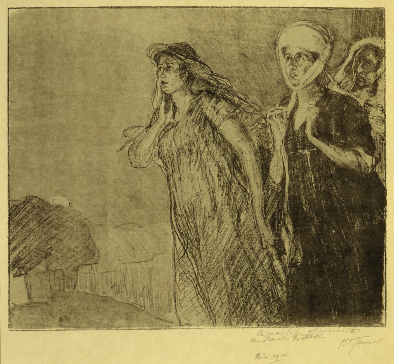 Návrat k hrobu od Henry Ossawa Tanner