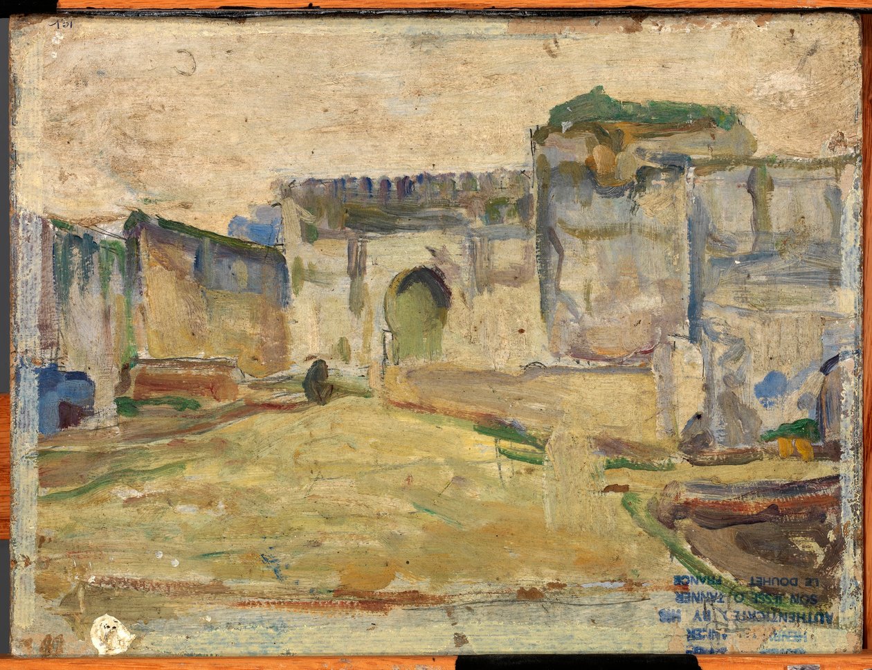 Uliční scéna, Tanger (Crenelated Architecture) od Henry Ossawa Tanner