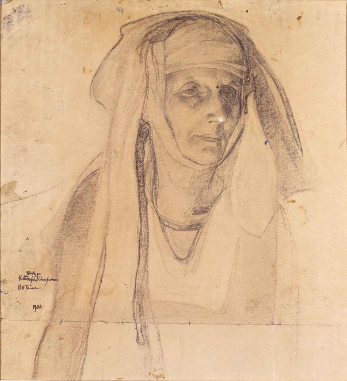 Studie pro Marii, Návrat z ukřižování od Henry Ossawa Tanner