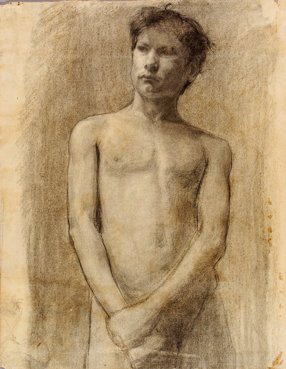 Studie mladého muže od Henry Ossawa Tanner