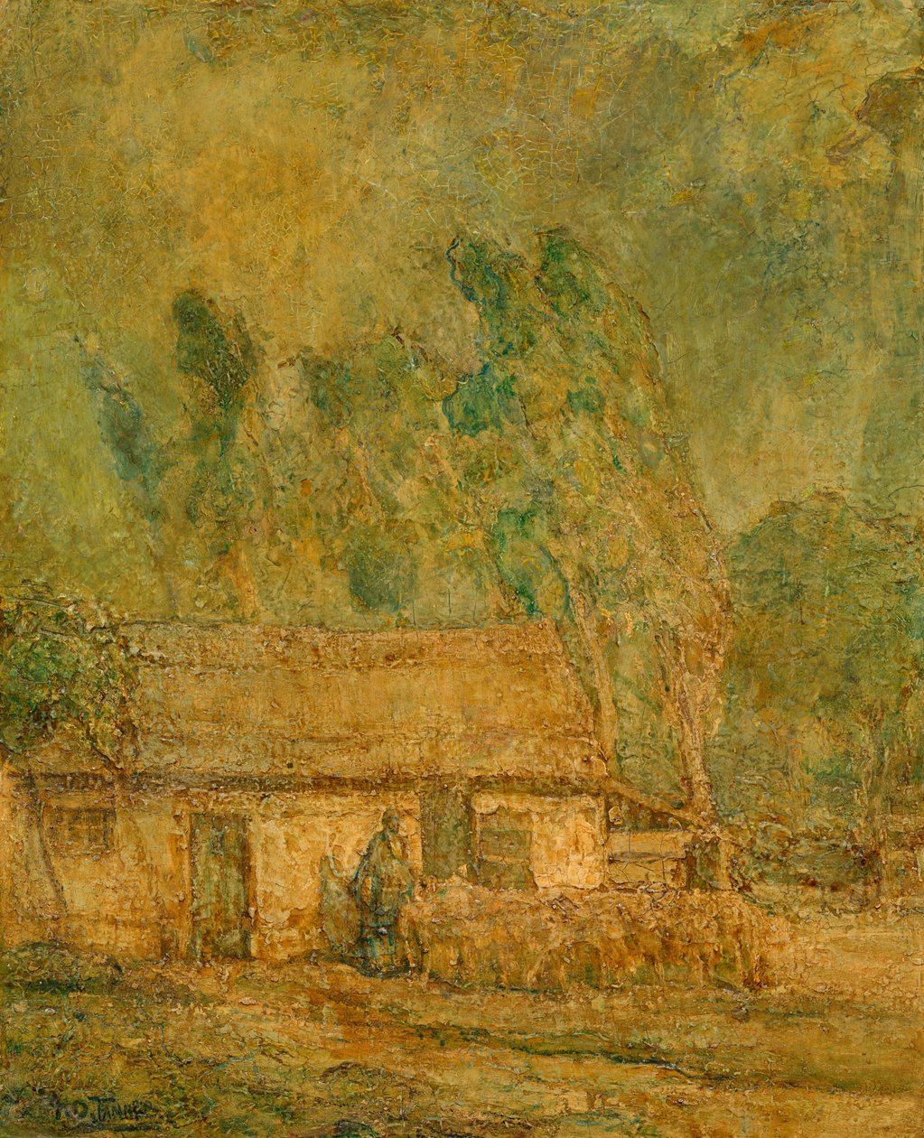 Dobrý pastýř od Henry Ossawa Tanner